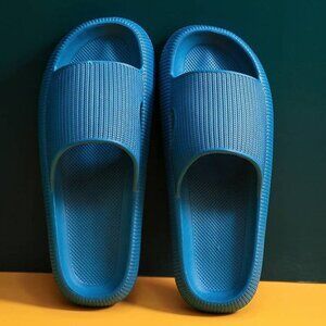 Soft Eva Indoor Slippers, Thick Sole For Women